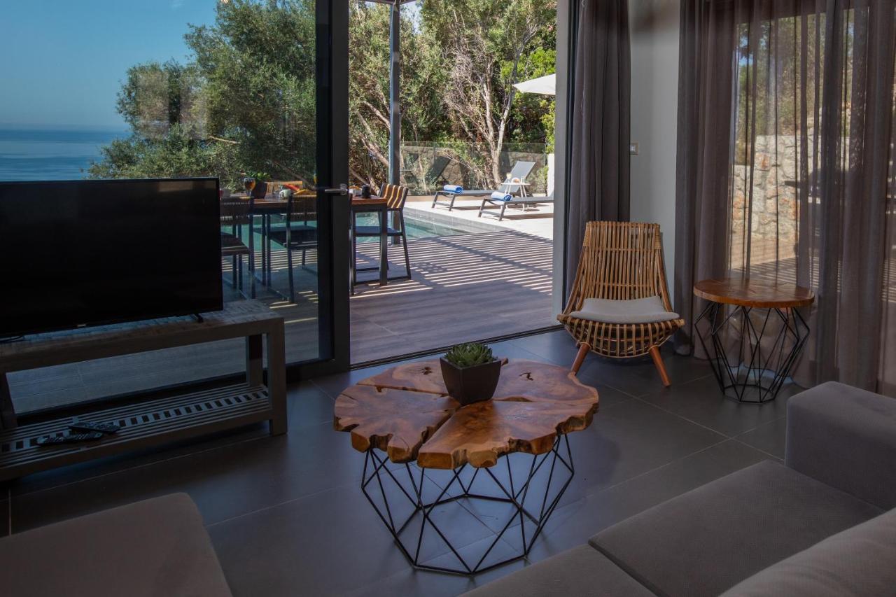 Brand New Villa Lefka With Private Pool At Platies Plateies 외부 사진