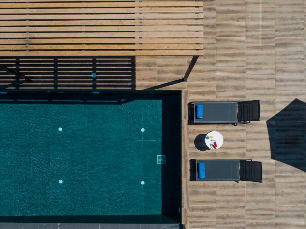 Brand New Villa Lefka With Private Pool At Platies Plateies 외부 사진