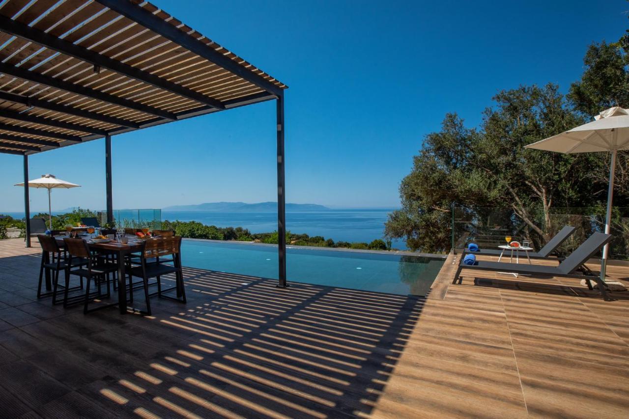 Brand New Villa Lefka With Private Pool At Platies Plateies 외부 사진