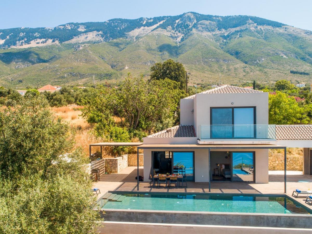 Brand New Villa Lefka With Private Pool At Platies Plateies 외부 사진